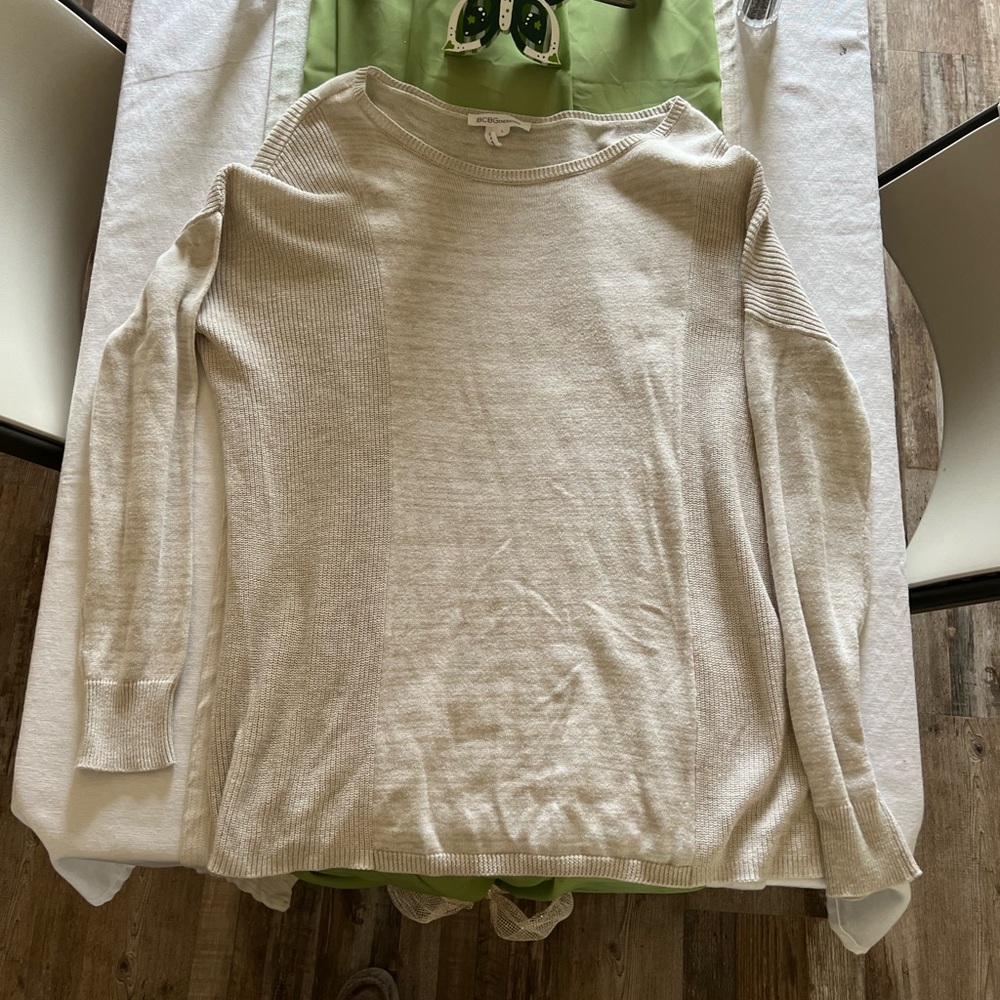 Oversized Bcbgeneration Lightweight Sweater - image 2